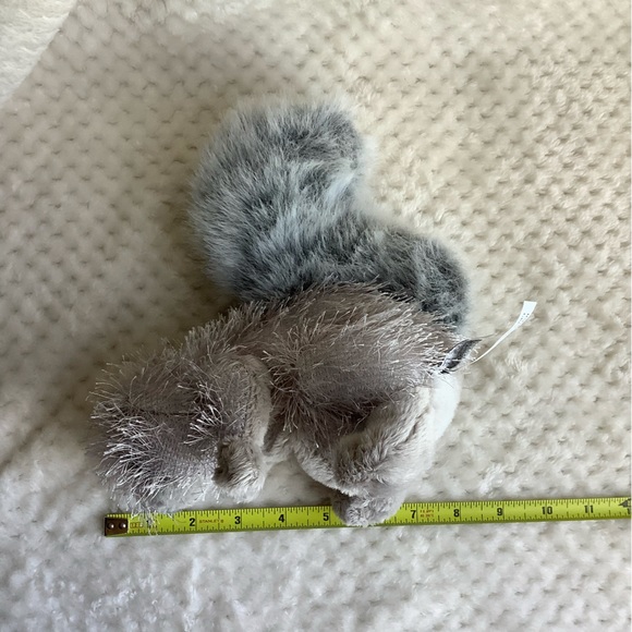 GANZ Webkinz HM203 Plush Grey Squirrel Stuffed Animal Toy No Code - Picture 16 of 16